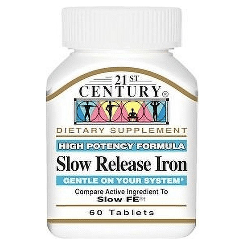 21 Century Healthcare 21St Century Iron, 60 Ea, 6-Pack