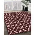 thumbnail image 3 of Ahgly Company Machine Washable Indoor Rectangle Transitional Night Red Area Rugs, 2' x 4', 3 of 7