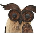 thumbnail image 6 of Wood Bird Figurine Home Decor Accent, Rustic Bird Statue Tabletop Decoration Owl Decor for Living Room Bedroom Office Decoration, Abstract Bird Figurine Spring Summer Autumn Decor (Rust Color B), 6 of 7
