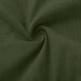 thumbnail image 6 of Bosfbaoi Womens Blouse Ruffled V Neck Button Down Oversized Rolled Long Sleeve Solid Linen-Look Casual Tops for Women, 6 of 6