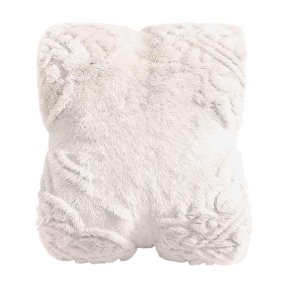 JoyMoreHome Plush Small Blanket, 27.6x39.4 Inch Soft Cozy Warm Blanket, Three-Dimensional Pattern Blanket for Livingroom, Bedroom, Sofa, Office, Bed