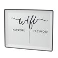thumbnail image 6 of Better Homes & Gardens Decorative Wi-Fi Password Tabletop Sign, White, 6 of 13