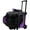 Black/Purple, variant on Pyramid Path Pro Deluxe Single Roller Bowling Bag
