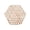 B, variant on lhwanj 5-Pack Rattan Hexagon Placemats (Model: Wicker Trivets), Rustic Farmhouse Style Table Coasters, Heat-Resistant & Non-Slip Drink Mats for Hot Dishes, Size 5.5x4.72 Inches