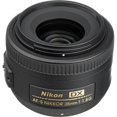 thumbnail image 2 of Nikon AF-S DX NIKKOR 35mm f/1.8G Lens (Black) PRO BUNDLE, 2 of 6