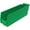 Green, variant on Heavy Duty Plastic Shelf Bins for Garage, Closet, and Drawer Storage, 12-Inch x 3-Inch x 4-Inch, Green, 24-Pack