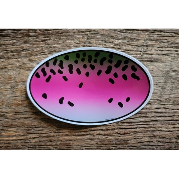 Rainbow Trout Skin Sticker Decal