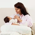 thumbnail image 2 of Dream On Me Beeboo Nursing Pillow and Positioner, Breastfeeding and Bottlefeeding Pillow, Removable and Washable Pillow Cover, Soft and Breathable Fabric in Blue, 2 of 7