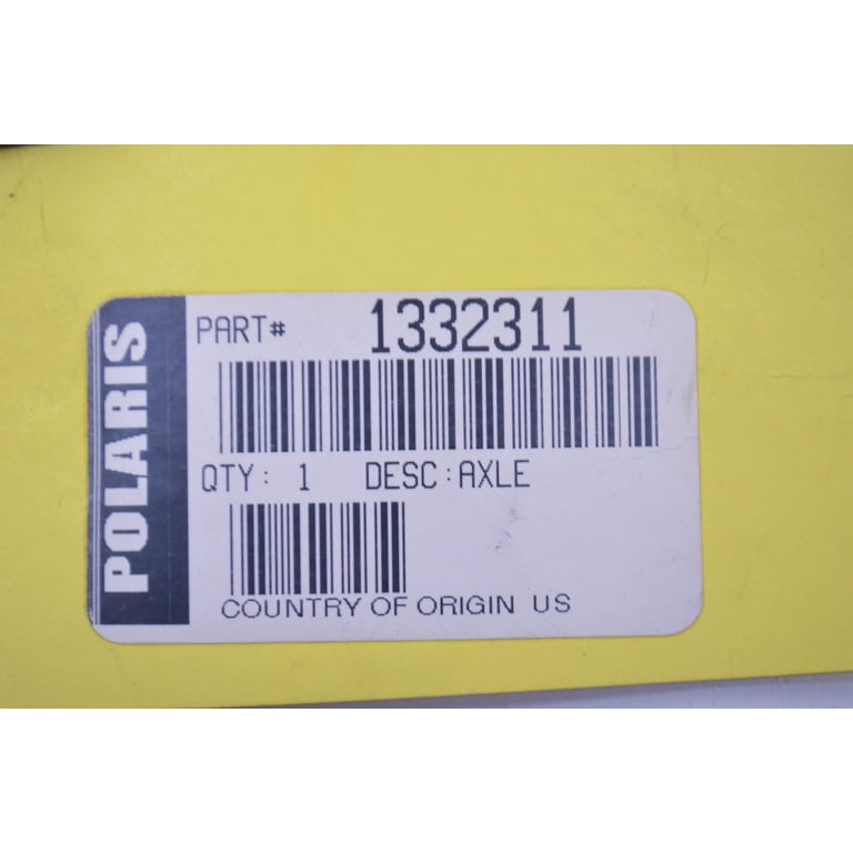 OEM Polaris 1332311 Axle Shaft NOS - Walmart.com