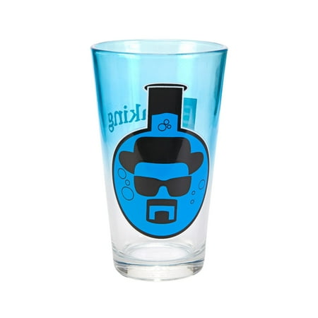 Breaking Glass - Breaking Bad Heisenberg In Beaker Pint Glass