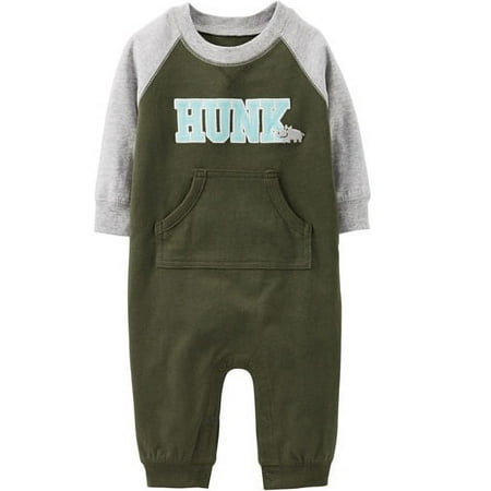 Newborn Boy Cotton Jumpsuit