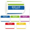 thumbnail image 1 of 5 Colors (Hello My Name Is) Nameplate Stickers 300 Labels for, 1 of 5