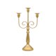 thumbnail image 2 of Candelabros cónicos de Metal, soporte para velas, candelabro romántico para mesa, boda, Halloween, restaurante, de mesa , 3 brazos, 2 of 7