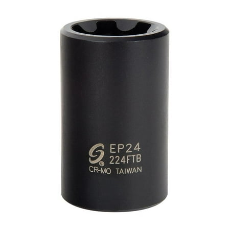 UPC: 0613364164501 | Sunex Ep24 1/2 In. Drive Inverted Star Plus Impact Socket