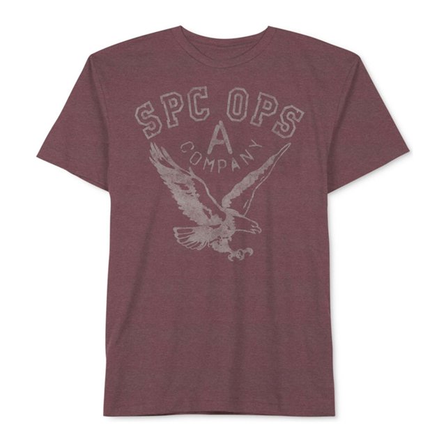 Camiseta gráfica Jem Special Ops para hombre rojo extragrande
