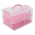 thumbnail image 3 of Minkissy Dessert Box Cake Packing Holder PP 1Pack for Outdoor Events, 3 of 8