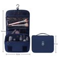 thumbnail image 2 of Bolsa de viaje para colgar en la colada, bolsa de almacenamiento de gran capacidad con gancho, bolsa de cosméticos portátil, bolsa de lavado impermeable, 2 of 6