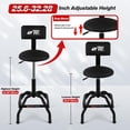 thumbnail image 4 of Taburete Shop FreekyFit con respaldo Mechanic Garage negro, 4 of 9