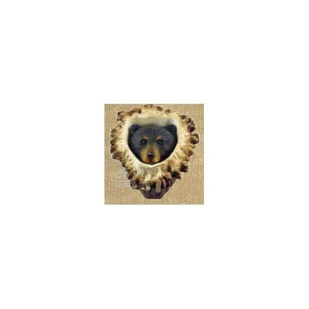 Deer Burr Knob - Black Bear (Set of 10)