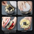 thumbnail image 3 of Mini Manual Vegetable Chopper Garlic Chopper Vegetable Chopper With Bowl Food Supplement Puree Machine, 3 of 5