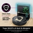 thumbnail image 4 of Shark AV2501AE AI Robot Aspirador con base XL HEPA autovaciada, sin bolsa, capacidad de 60 días, navegación LIDAR, perfecto para pelo de mascotas, compatible con Alexa, conexión Wi-Fi, alfombra y piso duro, negro Tiburón AV2501AE, 4 of 9