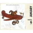 Willow Creek Press, Getting Squirrelly 2025 Desk Calendar