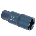 thumbnail image 2 of Llave de vaso hexagonal de acero de aleación S2, herramienta neumática eléctrica de llave rápida, herrajes a prueba de óxido H14, 2 of 12