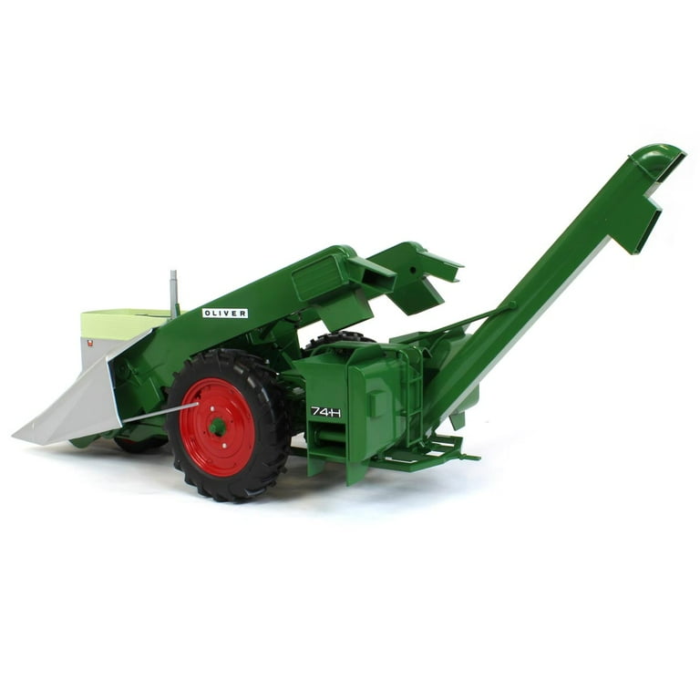Oliver Super 88 Tractor with Mounted 74-H Corn Picker