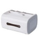 thumbnail image 1 of Yuarrent Caja de papel tisú organizador de almacenamiento de Control remoto que ahorra espacio con 4 compartimentos caja de almacenamiento de papel de Organizadores de utensilios de cocina Numero 3 Yuarrent HA027283-03, 1 of 1