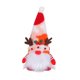 thumbnail image 3 of Muñeco de gnomo navideño con astas y luces, muñeco Rudolph, adornos luminosos para el hogar, Navidad, Año Nuevo, rojo, rojo, 3 of 5