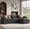 Dark gray, variant on Apicizon 101" Dark Grey Modular Cloud Sectional Sofa, L‑Shaped Sleeper Couch with Ottoman, No Assembly for Apartment Living Room