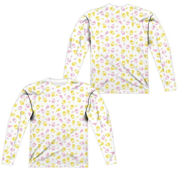 Power Rangers - Grl Pwr (Front/Back Print) - Regular Fit Long Sleeve Shirt - X-Large