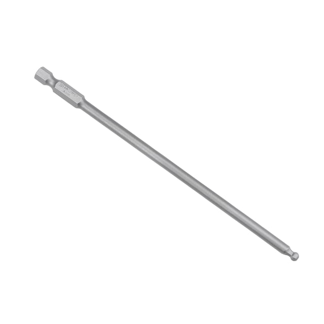 Puntas hexagonales de extremo esférico de 1/4 de pulgada de vástago hexagonal, longitud de 5.1 pulgadas, destornillador magnético de cabeza H4, punta de destornillador S2 HRC58