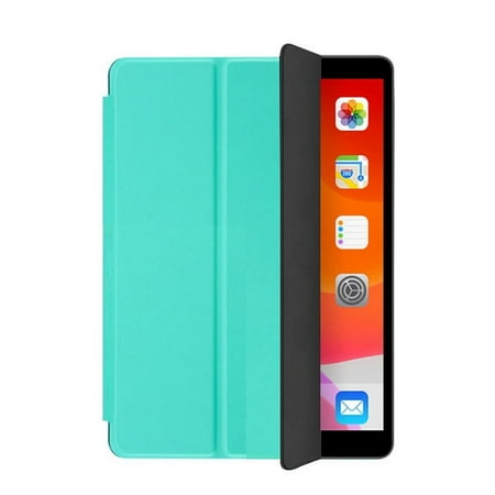 Tablet Case For Apple iPad Air 2 9.7 2014 Air2 A1566 A1567 Trifold Magnetic PU Leather Flip Coque Auto Wake ??Sleep Smart Cover Mint Green iPad Air 2 2014