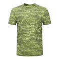 thumbnail image 2 of TAIAOJING Mens Streetwear Style T-Shirts Summer Casual O-Neck Fitness Sport Fast-Dry Breathable Top Blouse Cotton Shirt, 2 of 5
