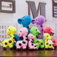 thumbnail image 4 of Muñeca de peluche de jirafa grande, muñeco de ciervo moteado, regalo promocional, muñeco de cervatillo de color creativo, 4 of 6