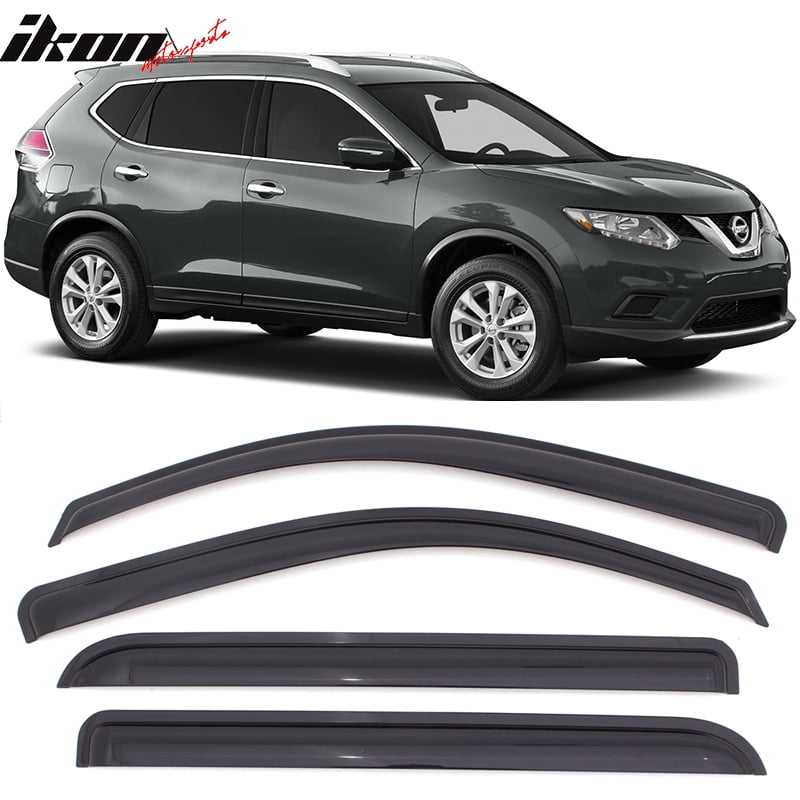 Compatible with 14-20 Nissan Rogue Acrylic Window Visors Vent ...