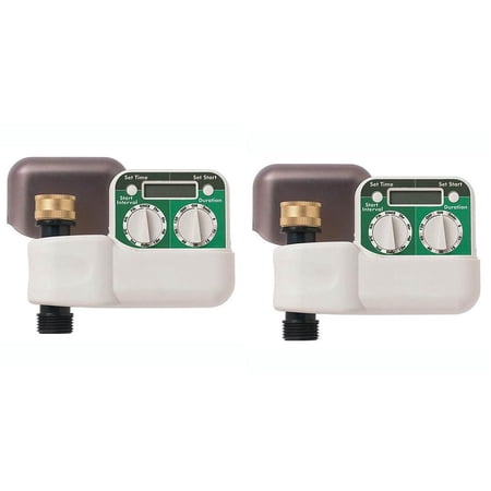 Orbit Irrigation Programmable 2 Dial Digital Hose Faucet Watering