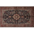 thumbnail image 1 of Ahgly Company Indoor Rectangle Traditional Dark Almond Brown Medallion Area Rugs, 2' x 3', 1 of 6
