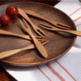 thumbnail image 5 of WORGEOUS  3 PCS Fruit Picks Wooden Forks Charcuterie Sign Pickle The Jar, 5 of 8