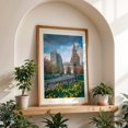 thumbnail image 4 of Tulips & Washington Square Arch - Manhattan New York Photography Oak Framed Wall Art Print 16 x 24 inches, 4 of 59