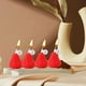 thumbnail image 5 of Vela de soja con aroma a fresa - vela de aromaterapia de 3x3x4 pulgadas, cera roja, caja de regalo para decoración y relajación, 5 of 6