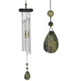 thumbnail image 3 of Woodstock Windchimes Woodstock Chakra Chimes Aventurine, Wind Chimes For Outside, Wind Chimes For Garden, Patio, and Outdoor Décor, 17"L, 3 of 7