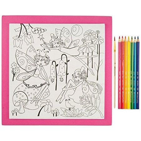 kit castell faber fairy watercolor paint artist young number garden