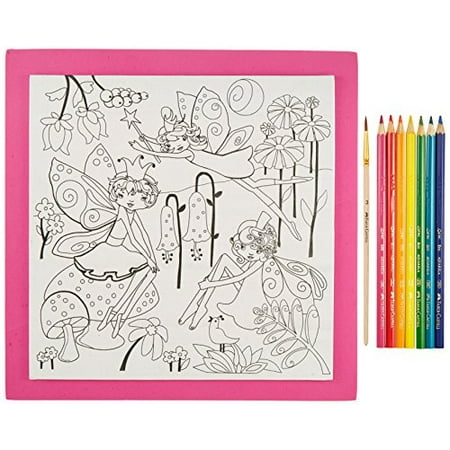kit castell faber fairy watercolor paint artist young number garden