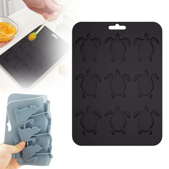 Sea Animals Ice Cube Mold, Marine Theme Silicone Mold, Whale Dolphin Fish Ice Tray, Multi Cavity Baking Mold, Chocolate Candy Gelatin Mold, Non Stick Food Grade Mold, Fun Ice Cube Maker