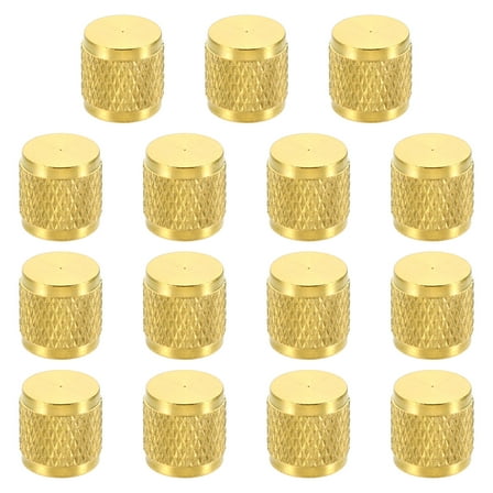 Uxcell 15 Pack 1/4" SAE Service Access Valve Caps