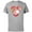 Athletic Heather, variant on Princess Favorite Movie Couples Valentine’s Day Love - Short Sleeve Cotton T-Shirt for Adults - Customized-Charcoal