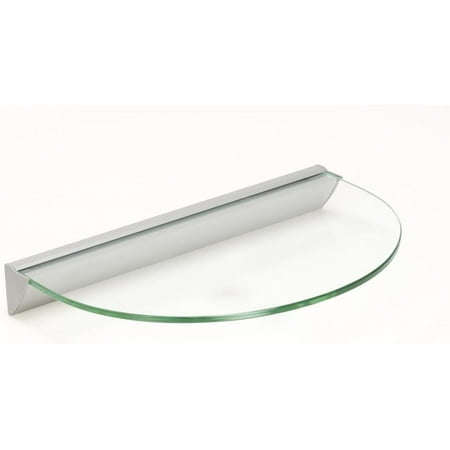 

12 in. Round Clear Glass Shelf Kit