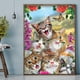 thumbnail image 2 of Cuadros Decorativos 5D taladro redondo completo diamante pintura gatos encantadores mosaico imagen DIY Rhinestone DQrwqpou Nuevos Originales, 2 of 8